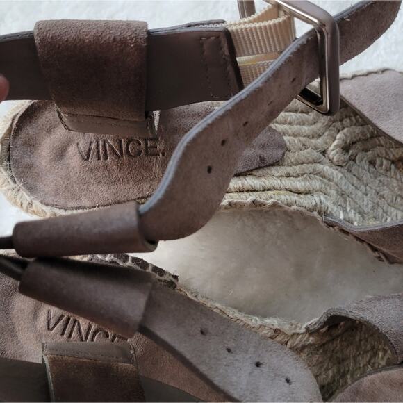 Vince Stefania Espadrille Wedge Sandal in Pumice - Picture 7 of 7